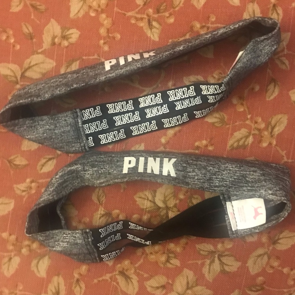 Pink Victoria’s Secret headbands